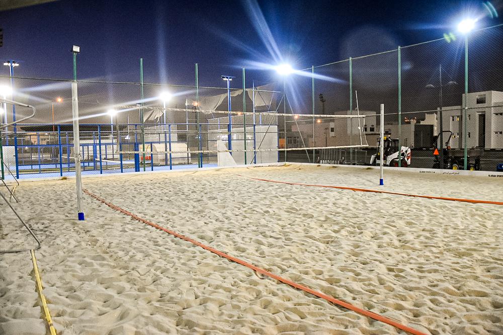 Outdoor Beach Volleyball Court