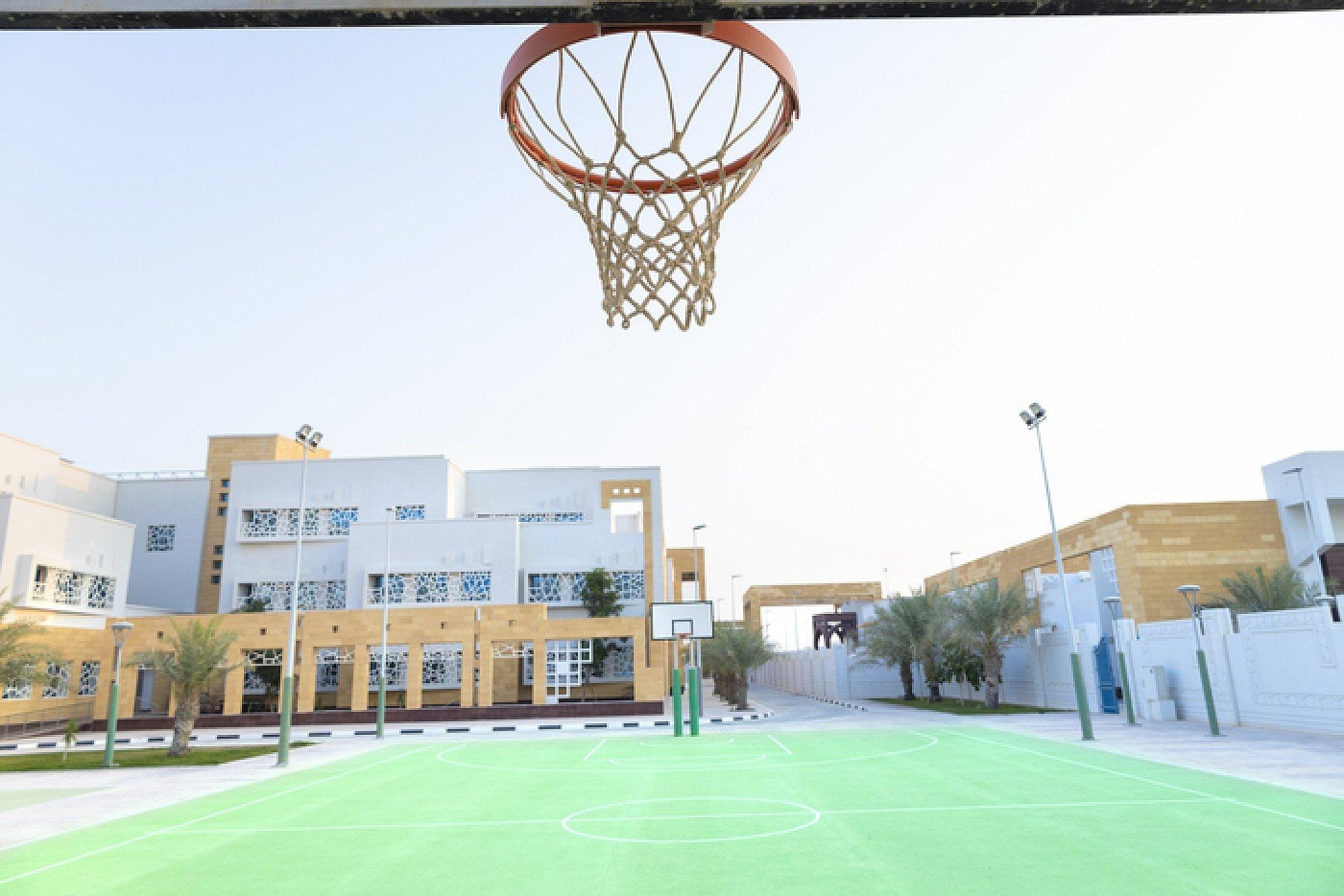 Outdoor Basketball Court