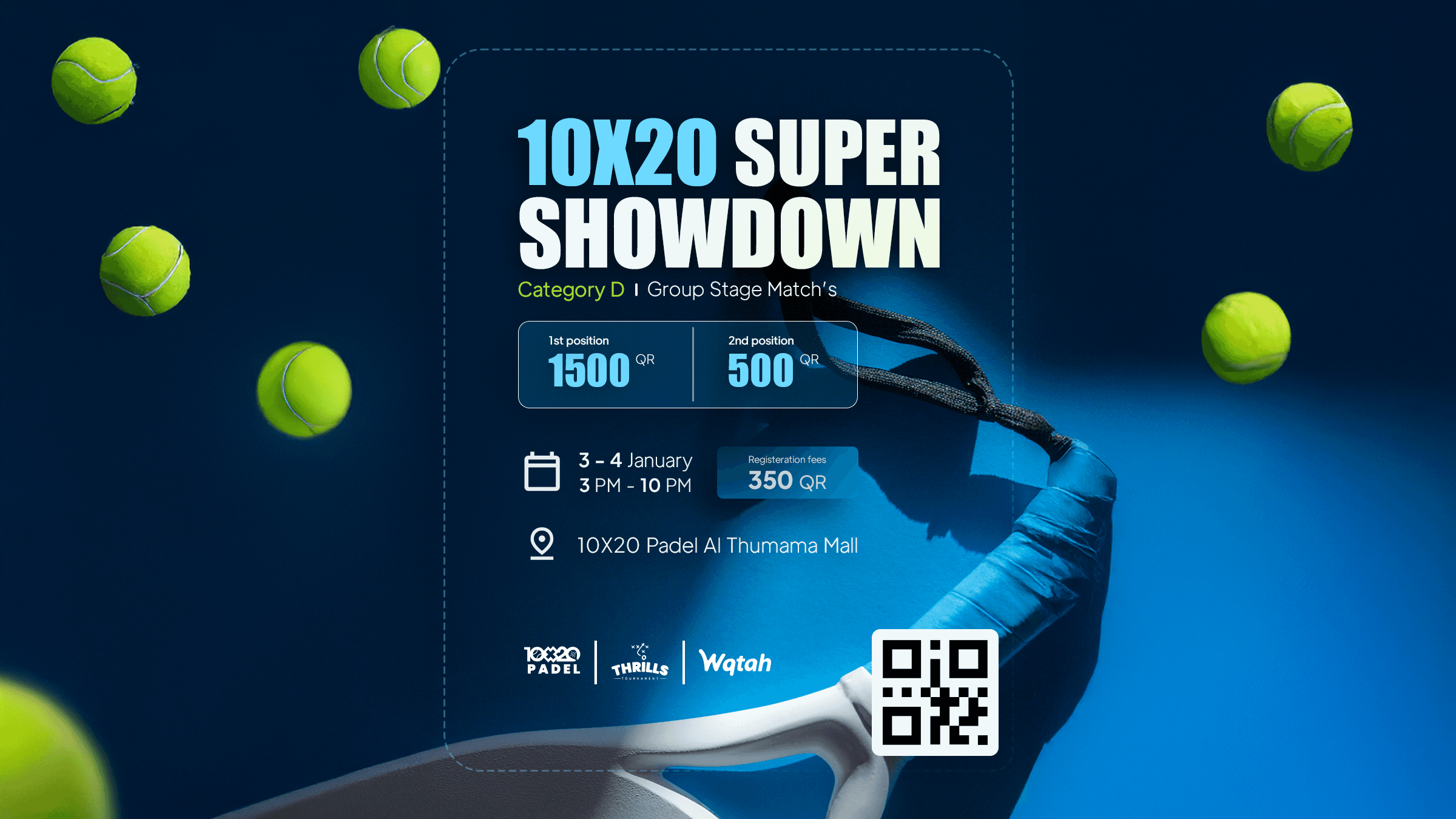 10X20 Padel Showdown by Thrills