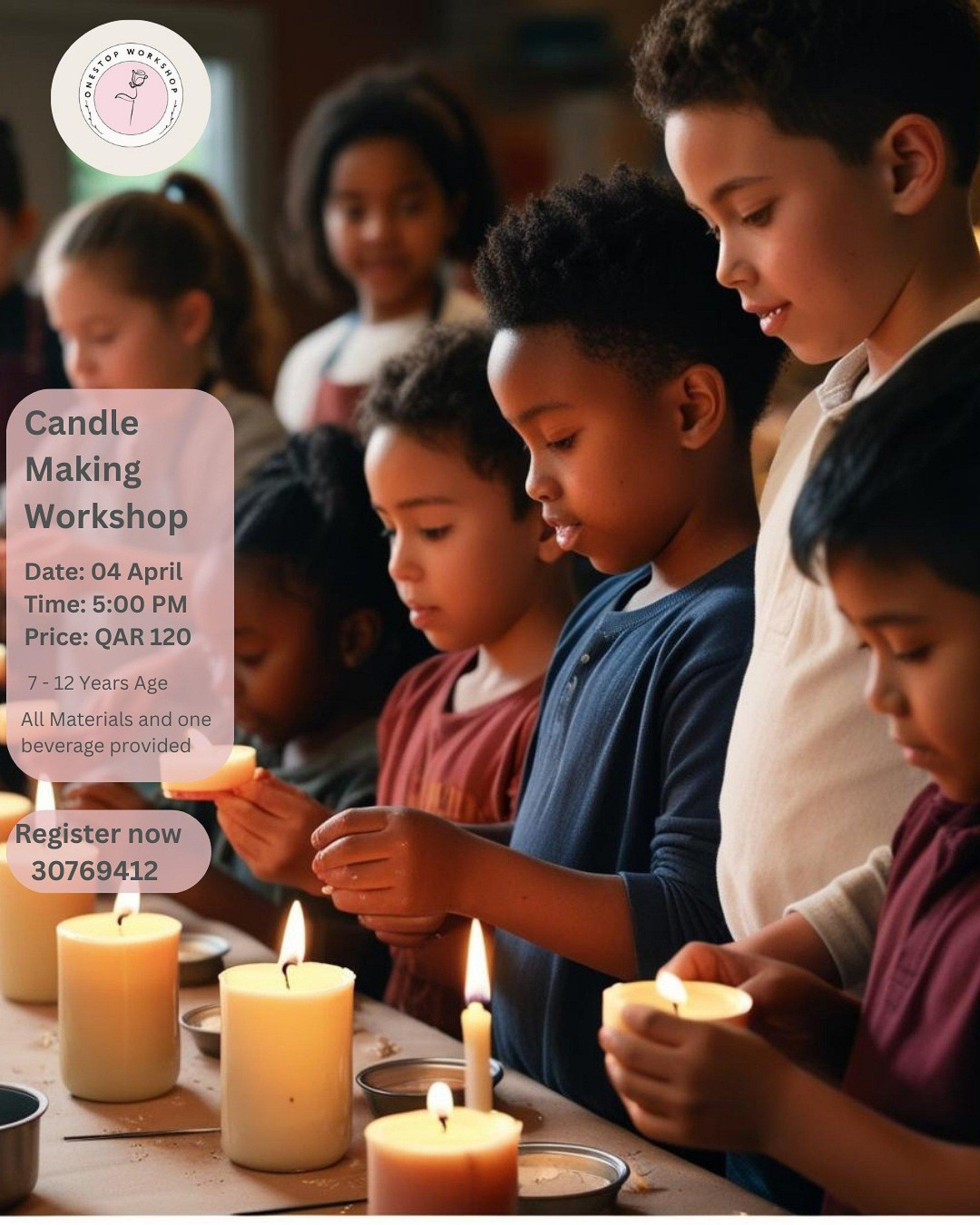 Candle making workshop